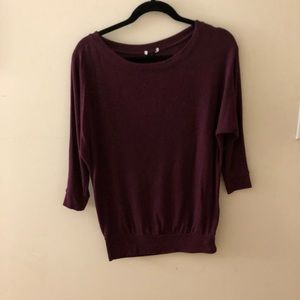 Urban outfitters maroon sweater